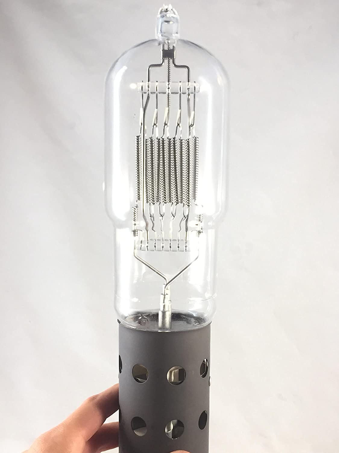GE 65314 HX12000/208V Single Ended Quartzline Halogen Showbiz  Incandescent Bulb