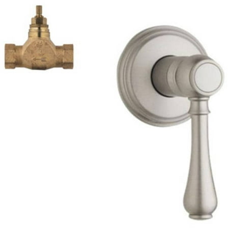 Grohe Geneva Volume Control - Grohe K19837-29273R-EN0 Geneva Volume Control Kit, Brushed Nickel