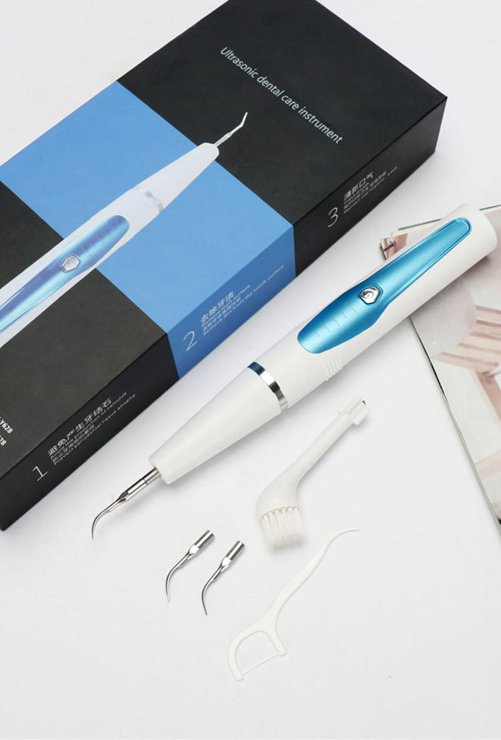Dental Ultrasonic Tooth Cleaner Dental Plaque Remover Dental Cleaner Interdental Cleaning Dental Stone Removal Dental Whitening Tooth Care Tool