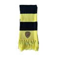 thumbnail image 1 of Harry Potter Hufflepuff Premium Knit Leather Patch Scarf, 1 of 1