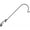 Black, variant on Erva Extra Large Clamp Deck Rail Hanger - Steel Swing Arm Bird Feeder & Plant Hanger for Wide Deck Rails 2 to 5.6 Inch Thick, Black Powder Coated Clamp Mount Hook for Feeders, Baskets & Décor