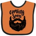 thumbnail image 3 of Inktastic Beard Coming Soon Boys Baby Bib, 3 of 4
