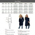 thumbnail image 3 of Women's 3 in 1 Maternity Puffer Coat, Knee Length Hooded Parka with Removable Faux Fur Trim, Adjustable Belly Panel, Winter Pregnancy Jacket Black XXXL, 3 of 9
