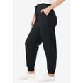 thumbnail image 3 of Woman Within Plus Size Tall Better-Fleece Pull-On Jogger Sweatpants, 3 of 6