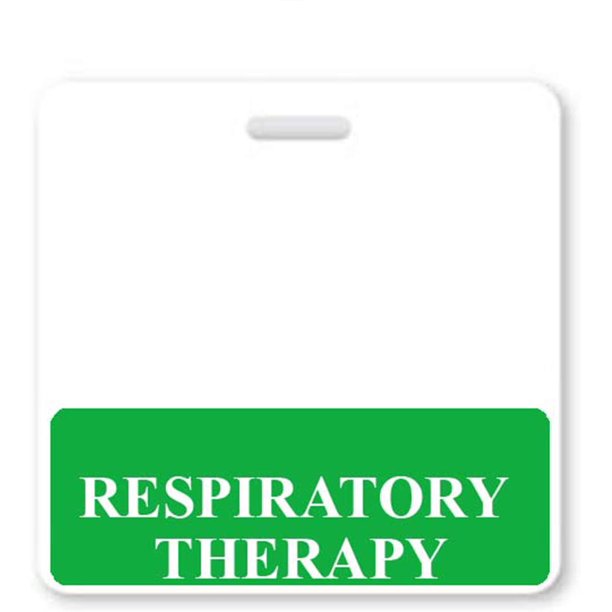 Respiratory Therapy Badge Buddy Horizontal Badge Buddies for