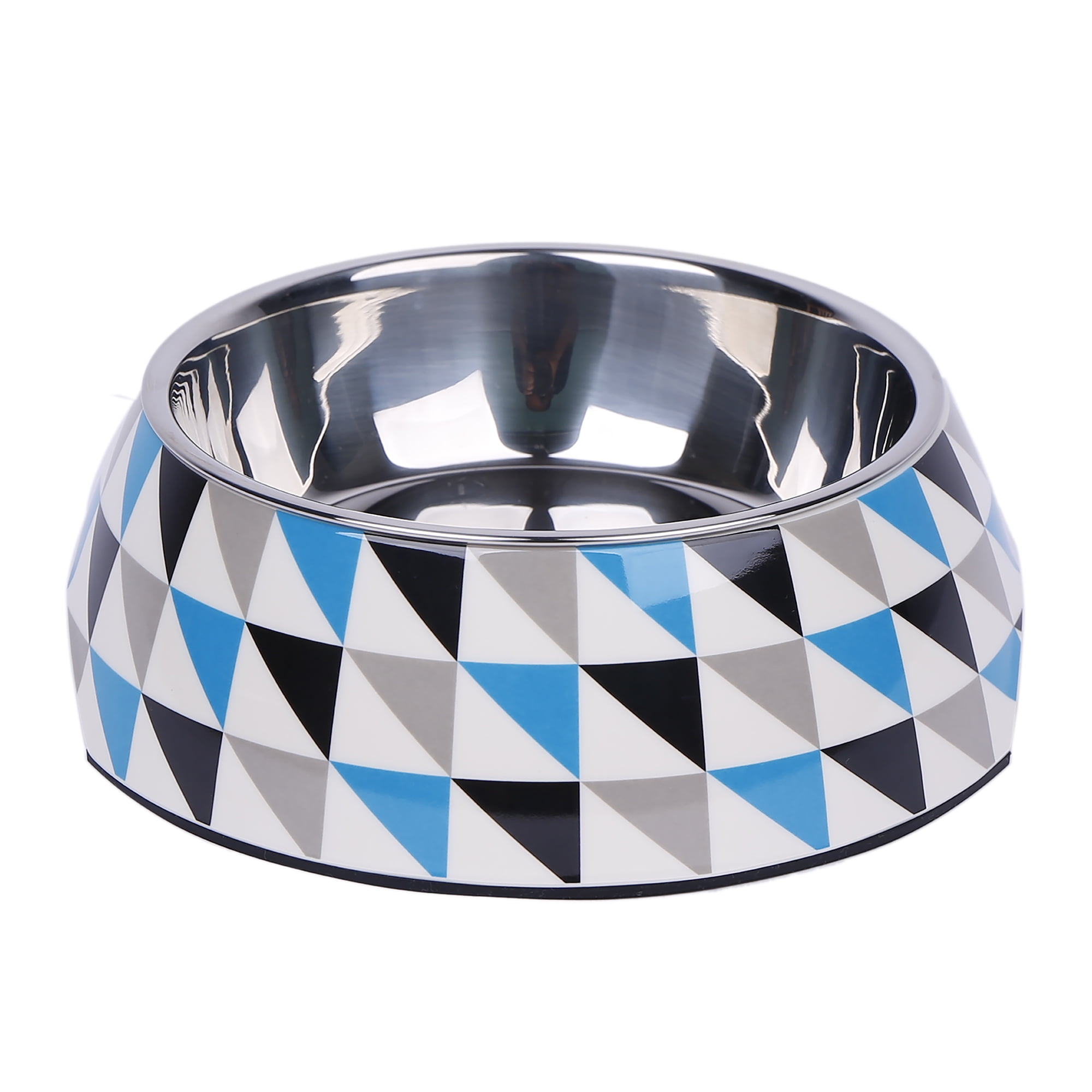 Vibrant Life Melamine Pet Bowl, Blue, Medium, 11 oz