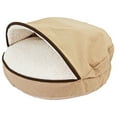 thumbnail image 5 of Precious Tails Plush Felt Sherpa Pet Dog Bed, 5 of 9