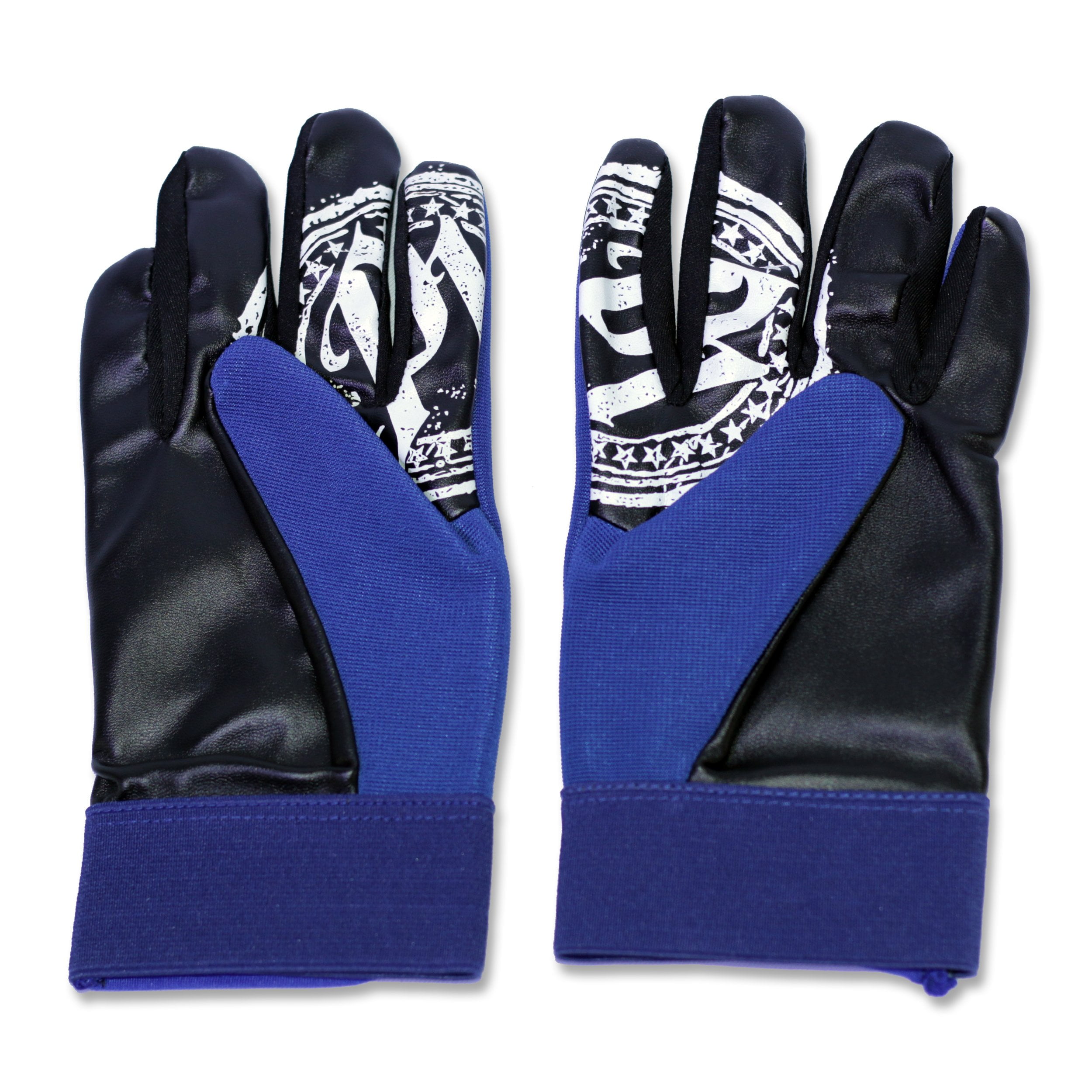 AJ Styles Blue Replica Gloves, WWE Superstar, Wrestling Fighting