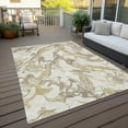 thumbnail image 6 of Addison Rugs Chantille Indoor/Outdoor Transitional Abstract Ivory Washable Rectangle Rug, 10' x 14', 6 of 6
