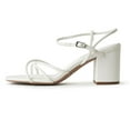 thumbnail image 2 of J. Adams Camila Sandals for Women, Square Open Toe Strappy Mid Block Heels, Elegant & Comfortable, 2 of 7