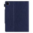 thumbnail image 4 of SaniMore for iPad Pro 11 2024 Case, Premium PU Leather Business Skin [Auto Sleep/Wake] [Pen Holder] Shockproof Kickstand Wallet Case with Cash/Card Slots for New iPad Pro 11 2024, Blue, 4 of 11