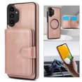 thumbnail image 5 of ELEHOLD Case for Samsung Galaxy A13 4G, 2-in-1 Magnetic Shockproof Leather Wallet Flip Case Cover, Detachable Card Holder with Stand,Rosegold, 5 of 6