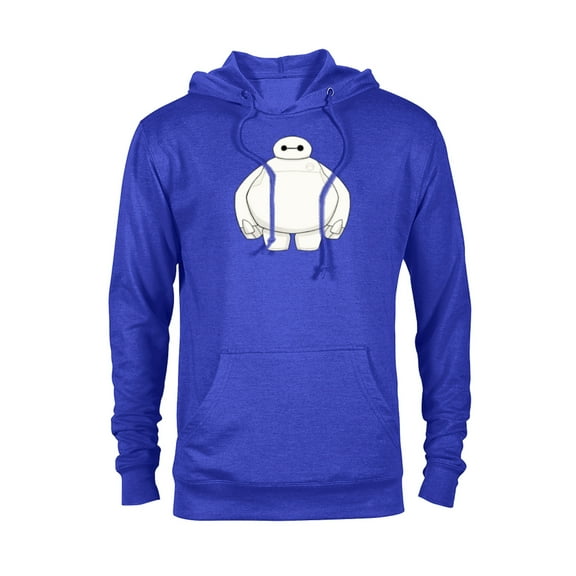 Disney Big Hero 6 Baymax Healthcare Robot T-Shirt - Pullover Hoodie for Adults - Customized-Royal Heather