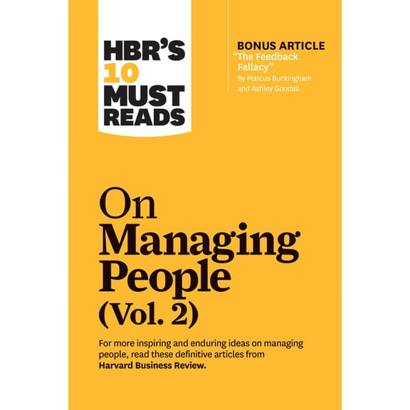 Hbr's 10 Must Reads on Managing People, Harvard Business Review Paperback