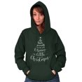thumbnail image 4 of Have Yourself Merry Little Christmas Hoodie Sweatshirt Women Brisco Brands S, 4 of 6