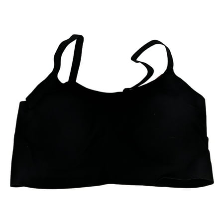 

Anti x Proof Sz M One Size Bonded Seamless Wireless Wicking Bra Black A520842 Regular Size