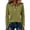08# Army Green, variant on Qwertyu Long Sleeve Polo Shirts for Women Cotton V Nekc Collared Tennis Tops Lightweight Business Fall Casual Golf Shirts Watermelon Red XL