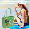 thumbnail image 7 of CHUNTIAN Letter Charms for Bogg Bag/Simply Southern Universal,Decorative Alphabet Insert Accessories for Bogg Rubber Beach Tote Bag,Your Name Initials or Word on Your Bogg Bag-M, 7 of 7