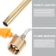 thumbnail image 4 of Encendedor de antorcha de propileno y propano, llama ajustable, soplete de gas portátil, 4 of 7