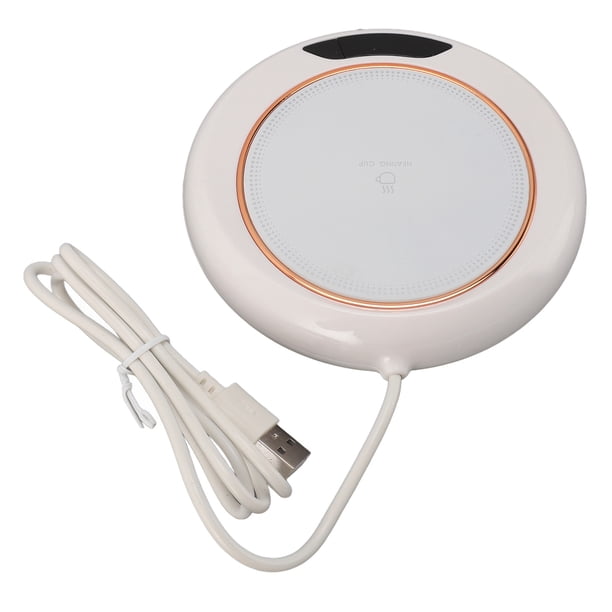 Calentador De Café Eléctrico, Electrónico 3 Configuraciones De Temperatura Temporizador Multiusos Calentador De Café Inteligente Fuente De Alimentación USB Para La Vida Diaria