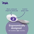 thumbnail image 3 of Set de tenedores y cucharas ergonómicos doddl Aqua, 3 of 9