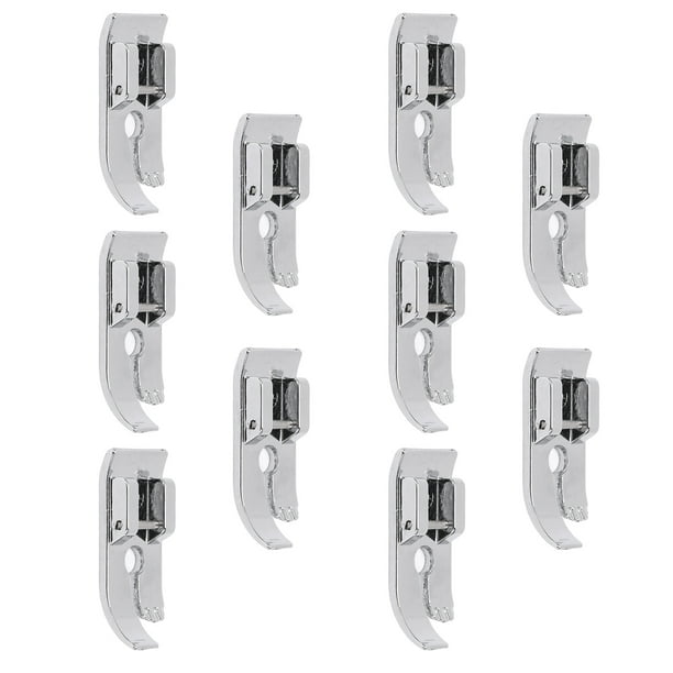 Prensatelas Jadeshay 10 piezas de prensatelas de puntada recta para máquina de coser
