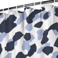 thumbnail image 3 of Blue and Dark Blue Leopard Pattern Shower Curtain 72"x72" ,Bathroom Decorative Shower Curtains Set with 12 Hooks,Modern Waterproof Washable Shower Curtain, 3 of 6