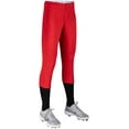 thumbnail image 4 of Champro Sports Fireball Womens Fastpitch Softball Knickers W/ Reinforced Double-Ply Knee Scarlet, Medium, 4 of 7