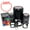 Black, variant on Page Number Tracker Book Reading School Self-Inking Rubber Stamp for Stamping Ink Stamper Crafting Planners - 1 Inch Medium - Brown Ink