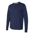 thumbnail image 2 of Hanes 42L0 Men's 4.5 oz., 60/40 Ringspun Cotton/Polyester X-Temp Long-Sleeve T-Shirt, 2 of 5
