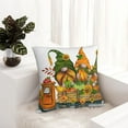 thumbnail image 5 of Wukai Thanksgiving Truck Premium Polyester Fleece Pillow Covers with Hidden Zipper Closure,Luxuriously Soft and Durable-24"x24", 5 of 7
