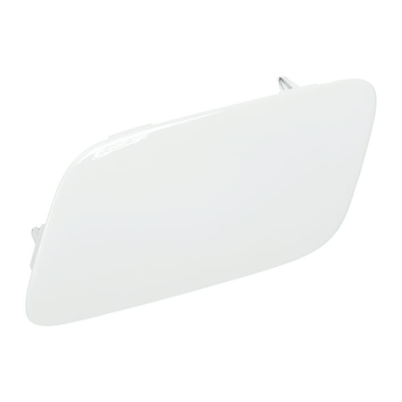 Unique Bargains Front Left Side Bumper Headlight Washer Nozzle Cover Cap Bumper Trim Nozzle Cover No.8U0955275E for Audi Q3 2016-2017 Plastic White Strong Durable