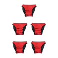 thumbnail image 2 of kurtrusly Physiological Pants For Dogs Experience And With These Tailored Pants Reusable Xiqing Red L 5Set, 2 of 6