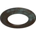 thumbnail image 3 of Ekena Millwork 13"OD x 7 1/2"ID x 3/4"P Bradford Classic Ceiling Medallion (Fits Canopies up to 8 5/8"), Hand-Painted Bronze Blue Patina, 3 of 6
