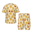 thumbnail image 1 of Fotbe Cute Chicken Pijama Estampada de 2 Piezas para Niños – Ropa de Dormir de Manga Corta Cómoda para Niños y Niñas, Camiseta y Shorts de Algodón-XX-Large, 1 of 6