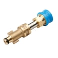 thumbnail image 2 of Adaptador de nieve Cola de latón Conector rápido 1/4 Tipo 6 Adaptador de lanza de espuma, 2 of 8