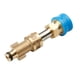 thumbnail image 2 of Adaptador de nieve Cola de latón Conector rápido 1/4 Tipo 6 Adaptador de lanza de espuma, 2 of 8