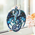thumbnail image 4 of Lotusprinthandmade Dragon Lovers Custom Shape Star Hologram Ornament 8in, dragon 3d ornament, 3d dragon hologram piece, 4 of 5