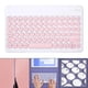 thumbnail image 1 of Teclado bluetooth Yotijar portátil recargable rosa, 1 of 10