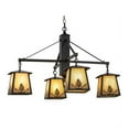 thumbnail image 2 of Meyda 150783 38 in. Mountain Pine 4 Light Chandelier, Bai Craftsman, 2 of 5