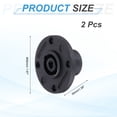 thumbnail image 2 of 2pcs 4 Pole Speaker Jack Twist Lock,2 Inch XLR Speaker Panel Mount,Black, 2 of 7