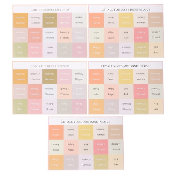 OUNONA Writable Bible Index Tabs Assorted Colors for Easy Navigation and Organization, Stickers for Bible Study