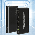 thumbnail image 5 of USB3.0 Gigabit Network Adapter Plug and Play Driver-Free 4-Port Gigabit RJ45,for Computers, Live Streaming Equipment,1 * Adapter 1 * Power Cable 4 * Data Cable,Black, 5 of 6