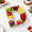 D-11 Inch, variant on A 11 Inch Alphabet & Number Charcuterie Tray, Reusable Serving Plate for Parties