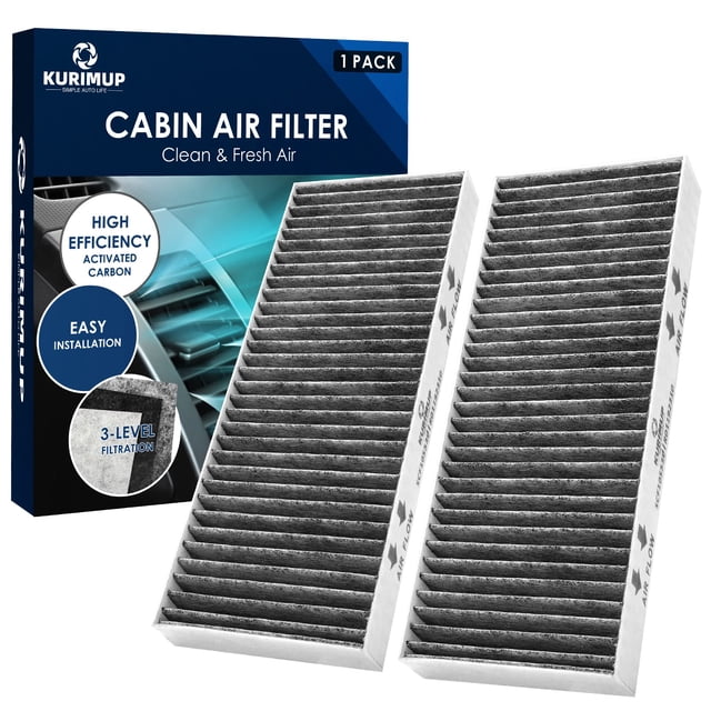 Filtro de aire de cabina KURIMUP Premium con carbón activado Nissan