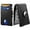 Carbon Fiber, variant on Wallet,RFID Blocking Wallet for Men, Automatic Pop Up Card Holder with ID Window & Money Clip, Minimalist Thin Front Pocket Credit Card Wallet