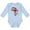 AE-Light Blue, variant on Inktastic Black History Month Ink Print African Heart Boys or Girls Long Sleeve Baby Bodysuit