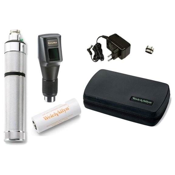 W-e-l-c-h A-ll-yn Retinoscope Set w/Finnoff Transilluminator, Part No. 18342-VC (Single)..