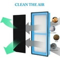 thumbnail image 4 of HAPF300AH Remover True HEPA Filter, AER1 Filters Replacement for Holmes Air Purifier, Parts HAPF300AH-U4R & HAP242-NUC - 2 True HEPA + 2 Pre Filter, 4 of 8
