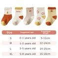 thumbnail image 2 of Laklulu 5 pares de calcetines de algodón para niños: bonitos calcetines de tripulación, suaves y divertidos, calcetines para niños, calcetines transpirables para niños y niñas, 2 of 5